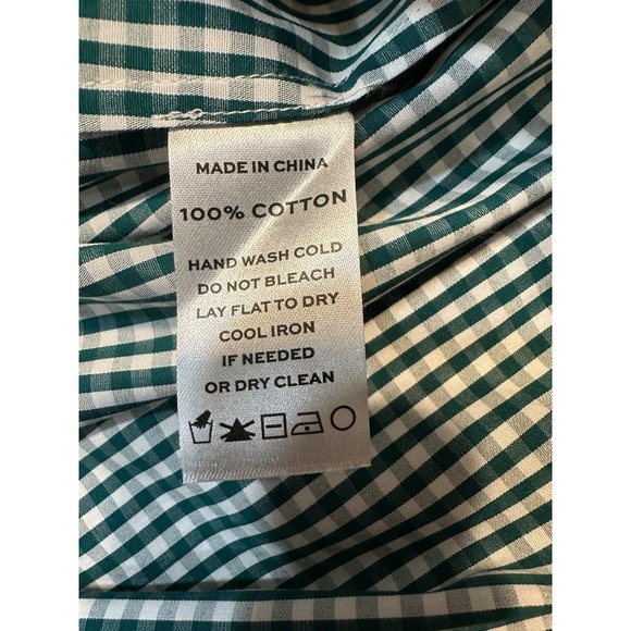 Hill House Green Gingham Mini Dress - Picture 4 of 10